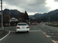 だいこんやさんの信号を直進して下さい。